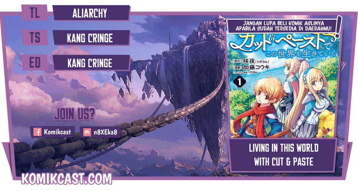 Living In This World With Cut & Paste Chapter 15 Gambar 1